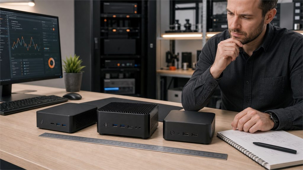 Comparación de equipos Mini PC para uso profesional
