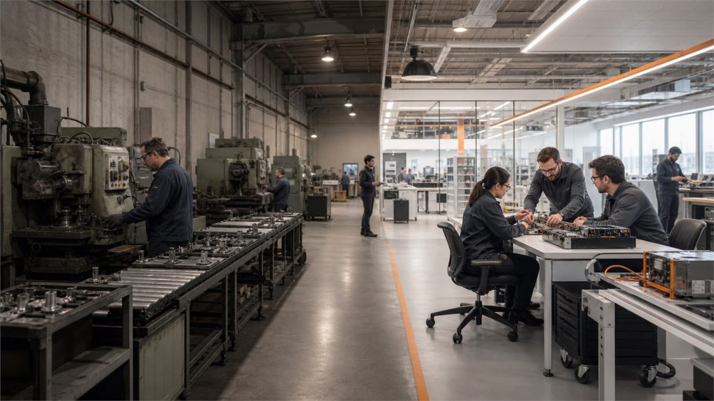 Vantagens de escolher um fabricante inovador versus fabricantes tradicionais