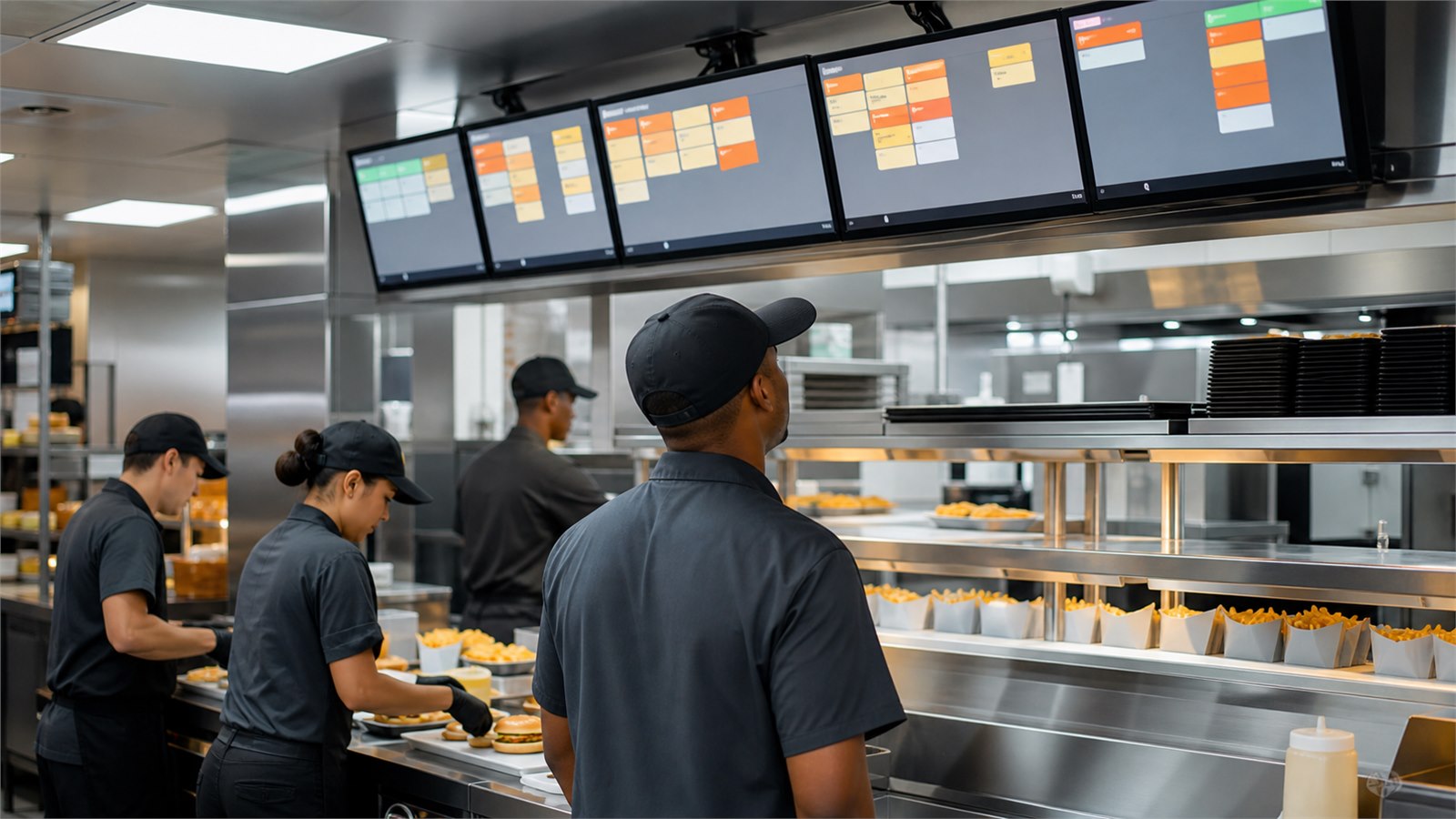 A revolução KDS na indústria de fast food